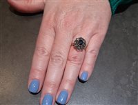 Anello Guerretta Gioielli Donna in Oro Zaffiro 1.00 Ct 3486-14 - 3486-15